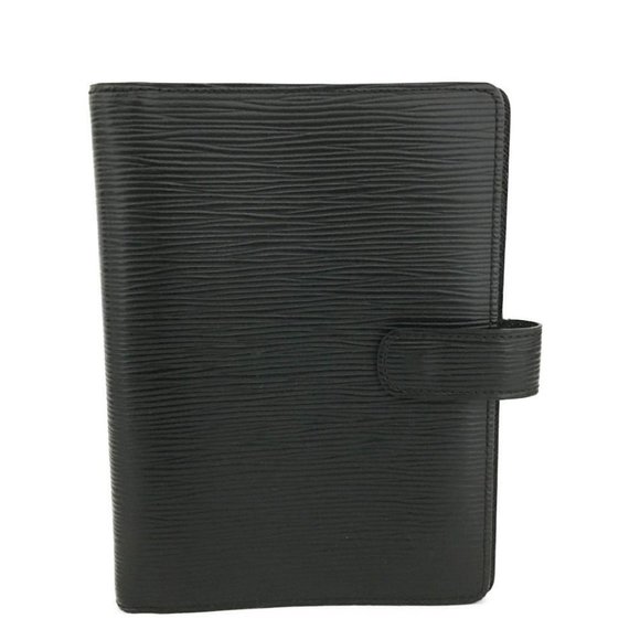 (D346) Louis Vuitton Epi Agenda MM Leather Notebook Cover - Picture 1 of 7